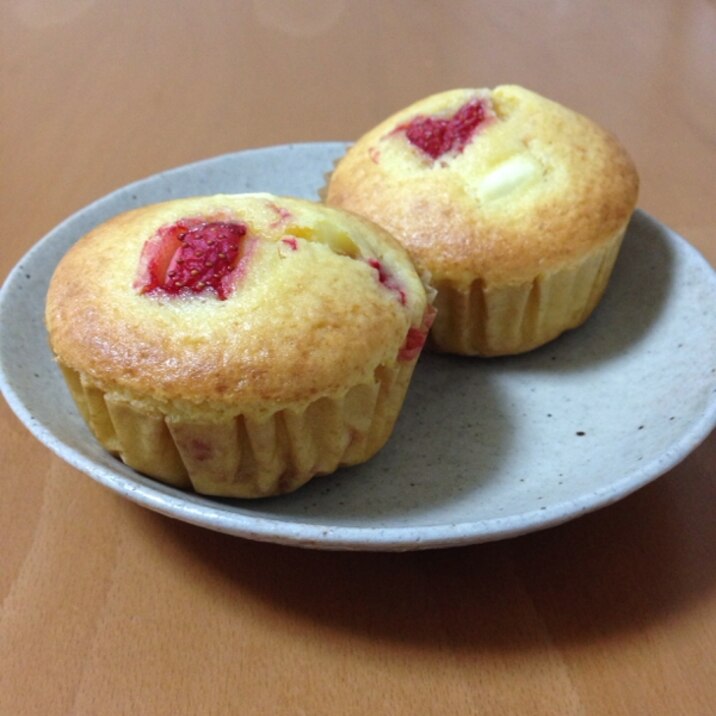 いちごジャムとクリームチーズのマフィン レシピ 作り方 By ちーたまちー 楽天レシピ いちごジャムとクリームチーズのマフィン レシピ 作り方 By ちーたまちー 楽天レシピ